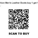 Men's Trend Casual Tooling Boots Retro Fashion Men's Leather